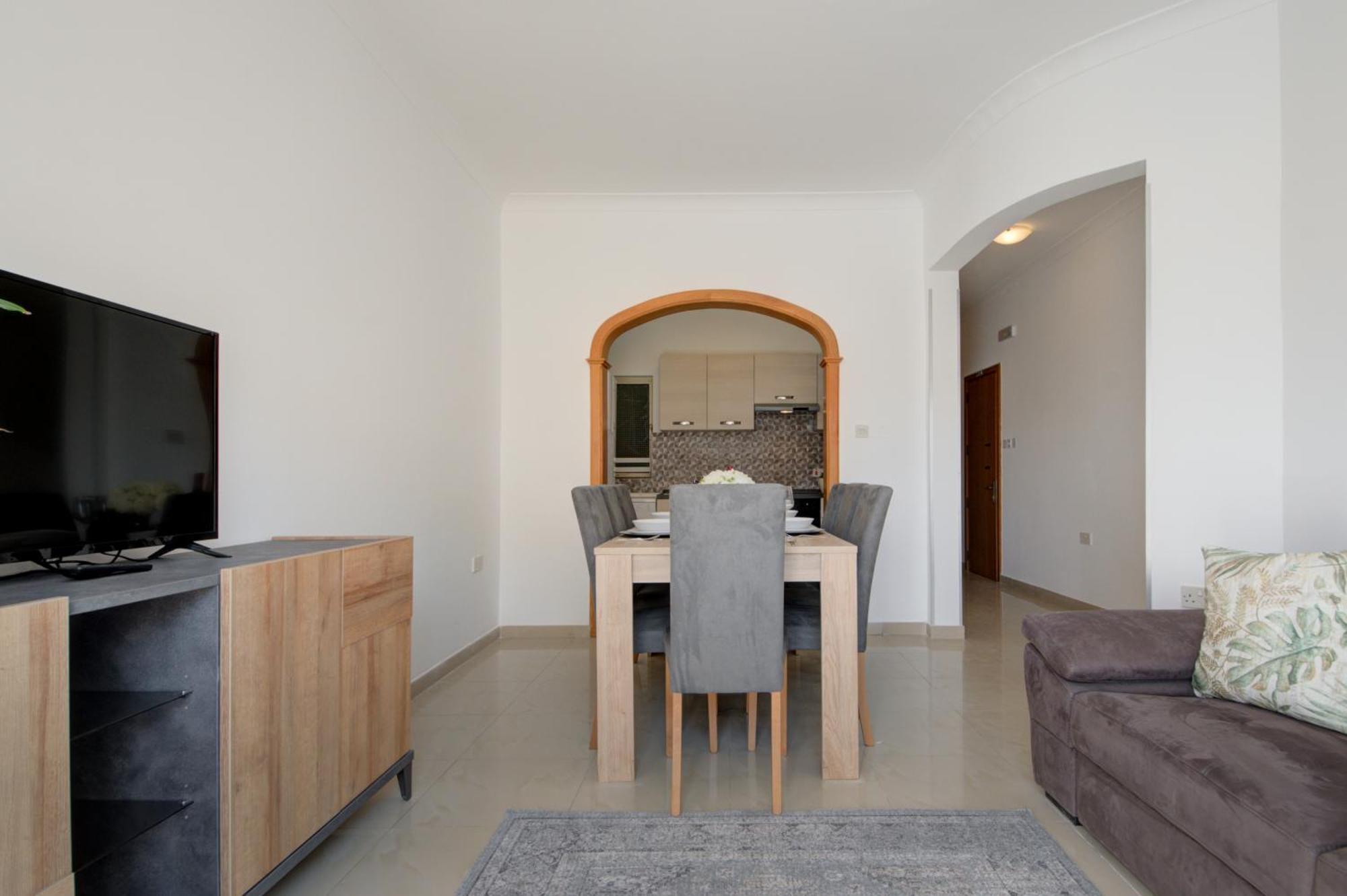 Few Minutes Off Promenade 3-bedroom Sliema